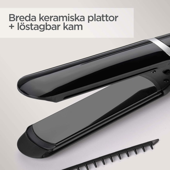 BaByliss ST397E Sleek Control Wide Lisseur Noir