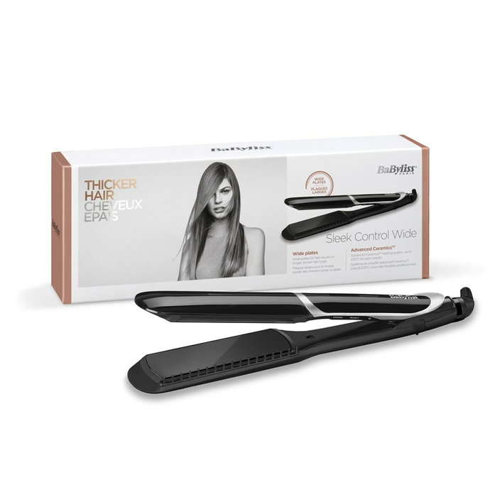 BaByliss ST397E Sleek Control Wide Lisseur Noir