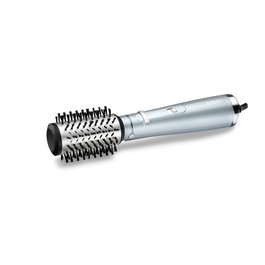 BaByliss AS773E Brosse Chauffante Hot Air Brush Hydro Fusion Styler - Couleur Ice Blue