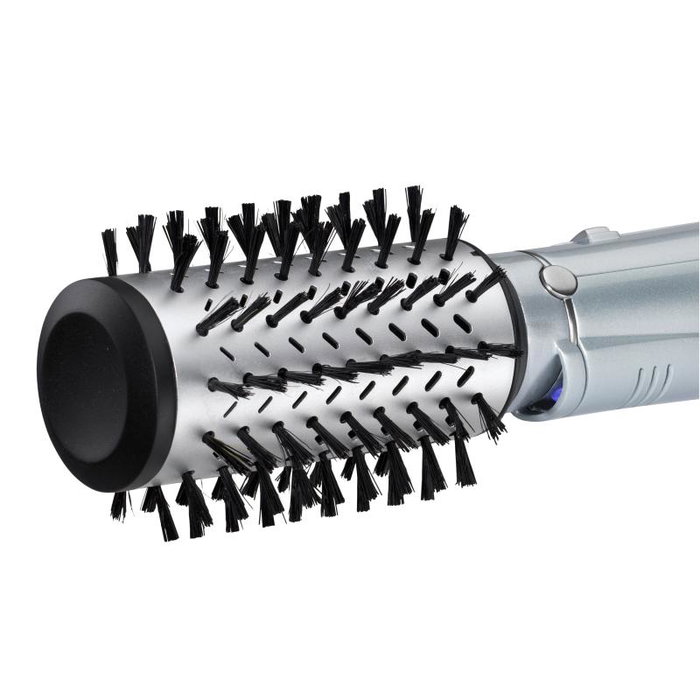 BaByliss AS773E Brosse Chauffante Hot Air Brush Hydro Fusion Styler - Couleur Ice Blue