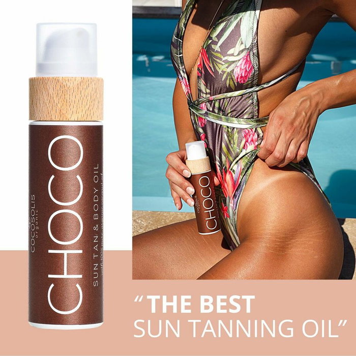 Cocosolis CHOCO Sun Tan & Body Oil 110 ml