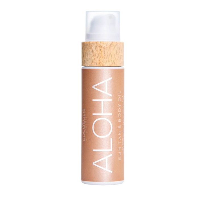 Cocosolis ALOHA huile bronzante et corporelle 110 ml