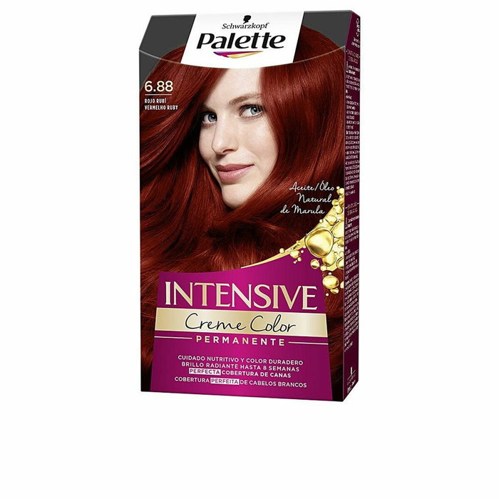 Schwarzkopf Palette Intensive 6.88-rouge rubis en crème, 1 unité