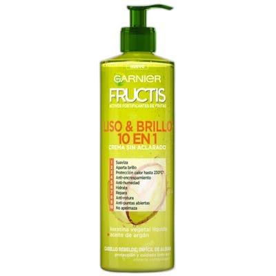 FRUCTIS Liso Brillo 10 en 1 Crème Sans Rinçage 400 ml FRUCTIS Liso Brillo 10 en 1 Crème Sans Rinçage 400 ml