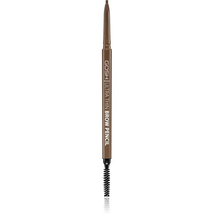 Gosh Ultra Thin Crayon à sourcils et brosse 2-en-1 002 Gris brun Gosh Ultra Thin Crayon à sourcils et brosse 2-en-1 002 Gris brun