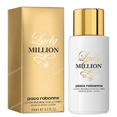 Paco Rabanne Lady Million Lait corporel Hydratant 200 ml