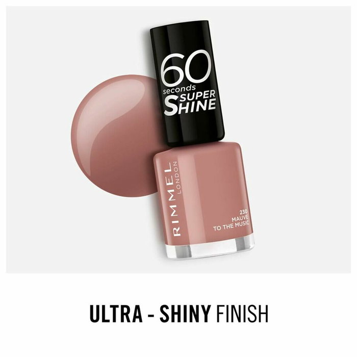 Rimmel London 60 Seconds Super Shine Vernis à Ongles 230