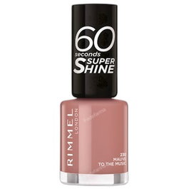 RIMMEL LONDON - Vernis à ongles 60 Seconds Super Shine 8 ml - Nuance 230 Mauve To The
