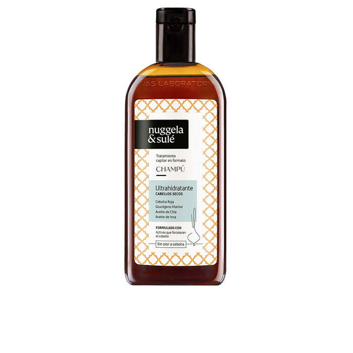 Nuggela & Sulé Shampoing N°2 Ultra Hydratant Cheveux Secs et Fragilisés avec Huiles Naturelles et Extrait d'Oignon - 250 ml Nuggela & Sulé Shampoing N°2 Ultra Hydratant Cheveux Secs et Fragilisés avec Huiles Naturelles et Extrait d'Oignon - 250 ml