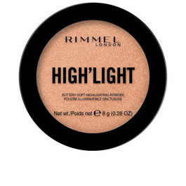 Rimmel London Poudre Illuminatrice Buttery-Soft Highlighter #003-Afterglow, Éclat Naturel, Texture Crèmeuse, 8g