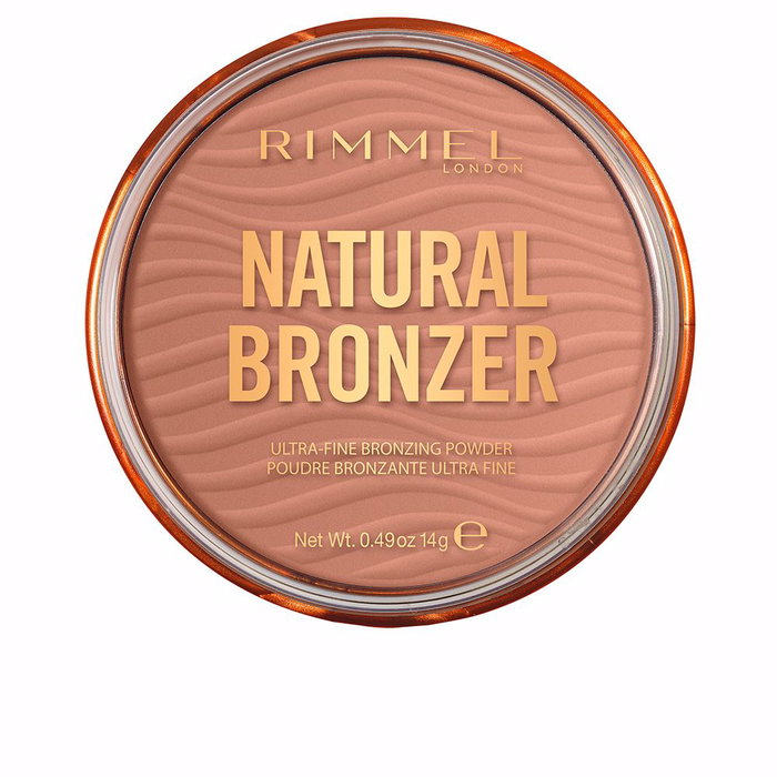 Rimmel London Poudre Bronzante Natural Bronzer #001-sunlight Teint Doré SPF15 Longue Tenue 14g Rimmel London Poudre Bronzante Natural Bronzer #001-sunlight Teint Doré SPF15 Longue Tenue 14g