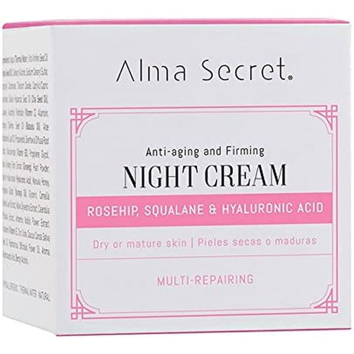 Alma Secret Crème de Nuit Anti-Âge Multi-Réparatrice Peaux Sensibles Alma Secret Crème de Nuit Anti-Âge Multi-Réparatrice Peaux Sensibles