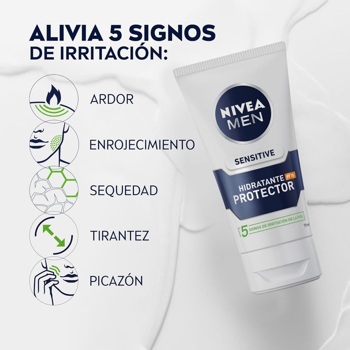 Nivea MEN SENSITIVE Protecteur Hydratant SPF15 75 ml Nivea MEN SENSITIVE Protecteur Hydratant SPF15 75 ml