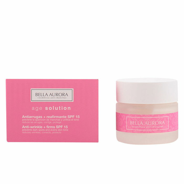 Bella Aurora AGE SOLUTION Crème Anti-Rides et Raffermissante SPF15 50 ml