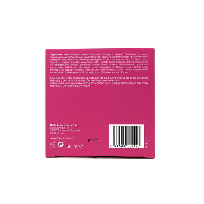 Bella Aurora AGE SOLUTION Crème Anti-Rides et Raffermissante SPF15 50 ml