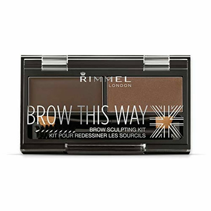 Rimmel London BROW THIS WAY Kit de sculpture de sourcils 003 -dark brown