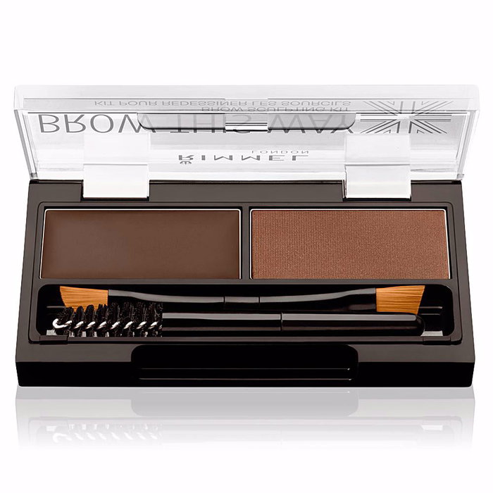 Rimmel London Kit de sculpture de sourcils BROW THIS WAY #003 - Dark Brown