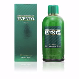 Luxana Evento Acqua di Colonia Eau de Toilette pour Homme 1000 ml - Notes Boisées