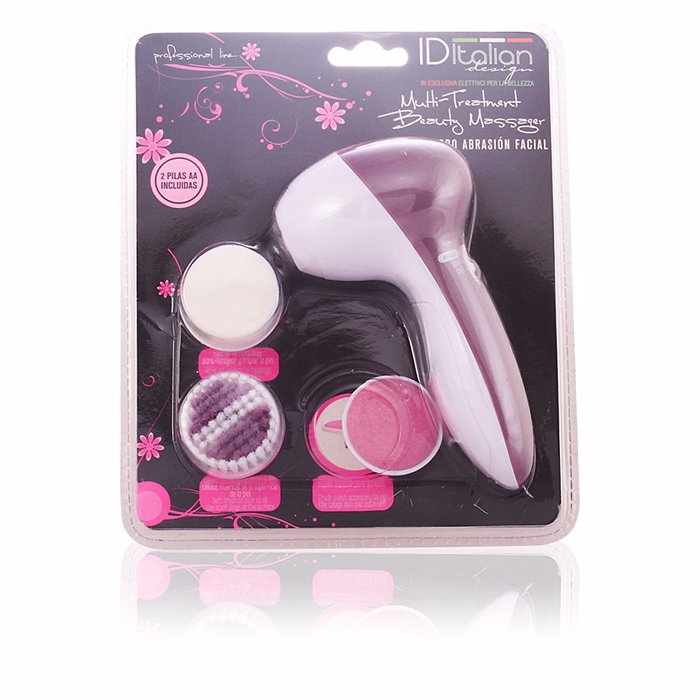 Id Italian Traitement multi-beauté et massage de la peau pour le visage et le corps avec brosse exfoliante et fonction massage Id Italian Traitement multi-beauté et massage de la peau pour le visage et le corps avec brosse exfoliante et fonction massage