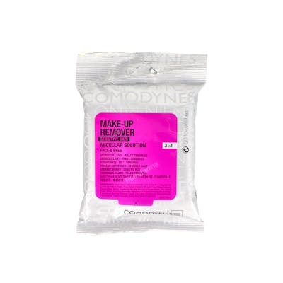Comodynes Up Remover Lingettes démaquillantes micellaires pour peaux sensibles, 20 unités