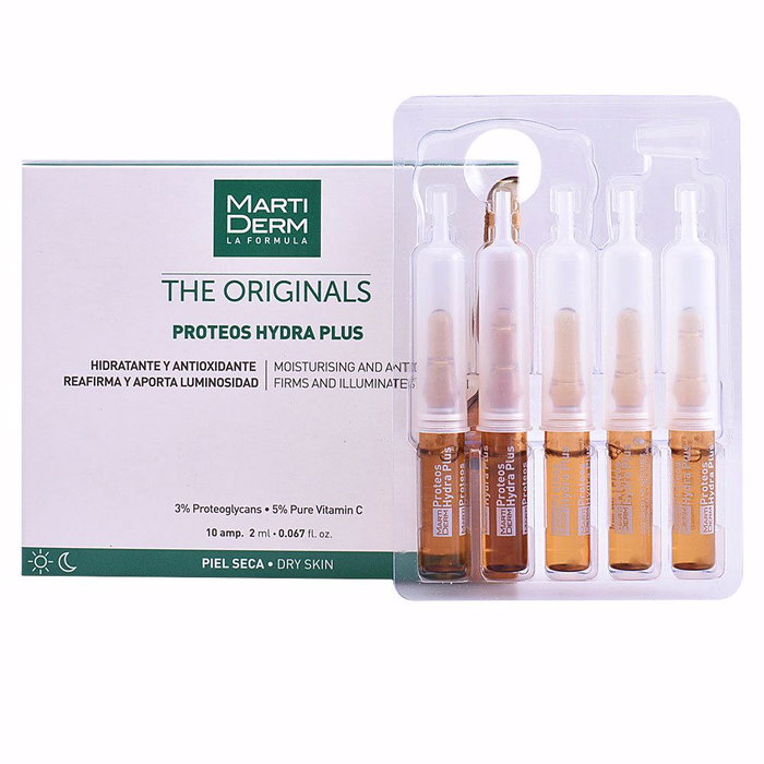 Martiderm Proteos Hydra Plus - 10 ampoules - Sérum hydratant Martiderm Proteos Hydra Plus - 10 ampoules - Sérum hydratant