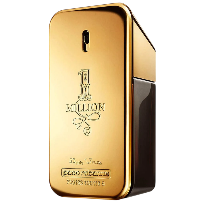Paco Rabanne 1 Million Eau de Toilette pour Homme, Flacon de 50 ml - Parfum Masculin