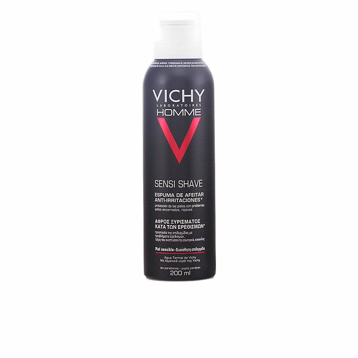 Vichy Homme mousse à raser anti-irritations 200 ml Vichy Homme mousse à raser anti-irritations 200 ml