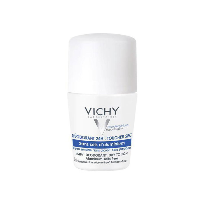Vichy Déodorant Roll-On Sans Aluminium 24H 50 ml