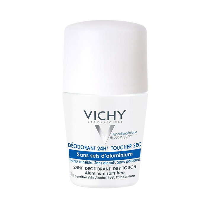 Vichy Déodorant Roll-On Sans Aluminium 24H 50 ml