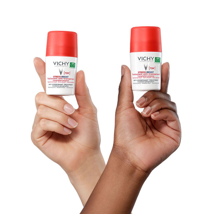 Vichy STRESS RESIST Traitement Anti-transpirant 72h Roll-on 50 ml Peaux Sensibles