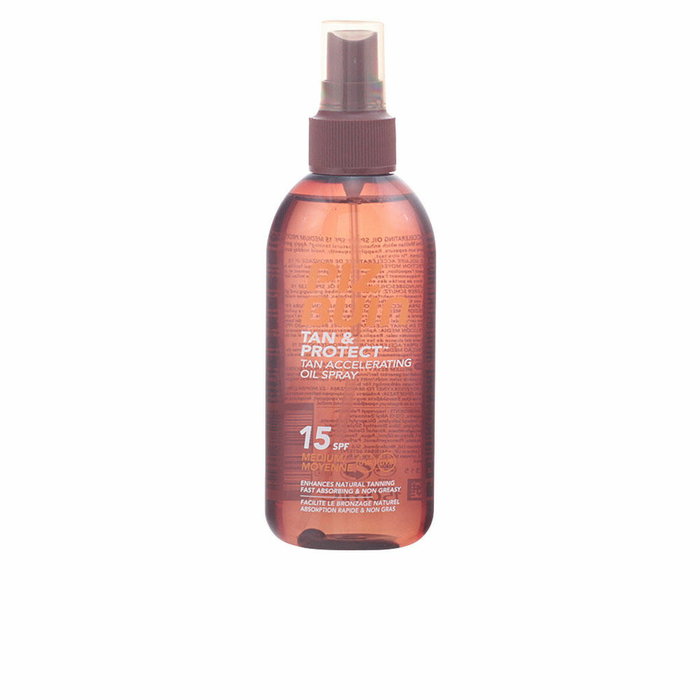 Piz Buin Spray huile bronzante Tan & Protect SPF 15, 150 ml
