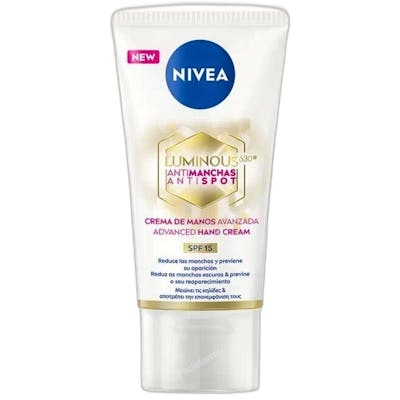 Nivea Luminous 630º Anti-tache Crème mains SPF15 50 ml