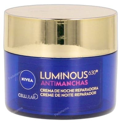 Nivea Luminous 630º Crème de Nuit Réparatrice Antimanchas 40 ml