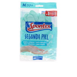 Spontex Gants Segunda Piel Talla M Synthétiques Coton Latex Free Dermatológicamente Probados