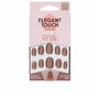 Elegant Touch Polished Colour ongles ovales mink nude (24 unités)