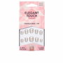 Elegant Touch FRENCH bare nails avec colle, carré, #144-XS, 24 unités