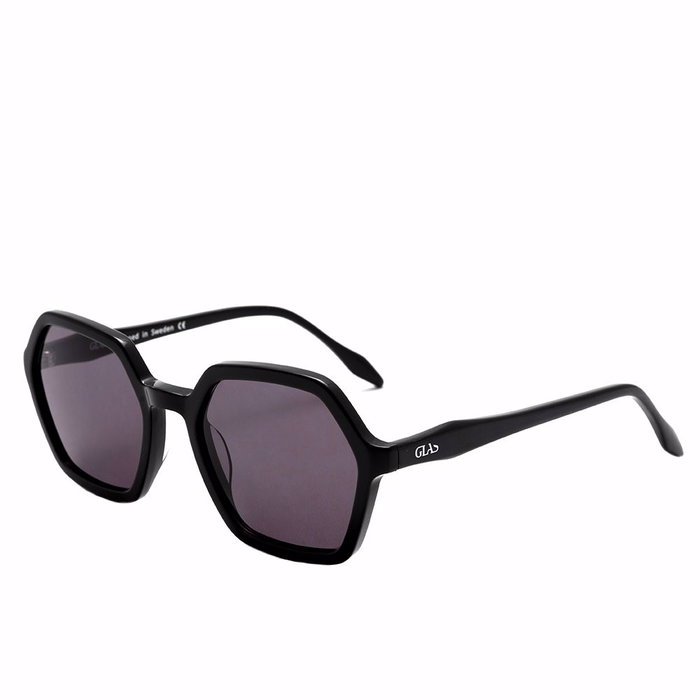 Glas Scandinavia LYKKE Sun Reader +2.5 Lunettes de Soleil de Lecture Femme Noir 51 mm 20 mm 145 mm 1 u
