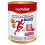 Best Diet Collagène au Magnésium en Poudre, Fruits Rouges, 250 g