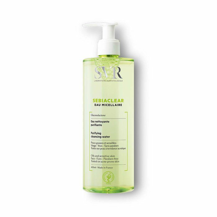 SVR SEBIACLEAR eau micellaire 400 ml SVR SEBIACLEAR eau micellaire 400 ml
