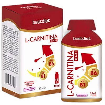 Best Diet L-CARNITINA DIET Fraise 12 sticks
