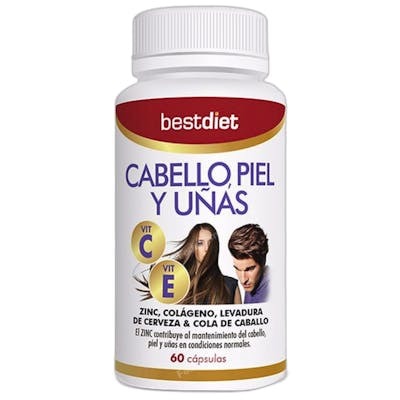 Best Diet Cheveux, Peau et Ongles 60 gélules