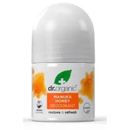 Dr. Organic Déodorant Roll-On Miel de Manuka 50 ml