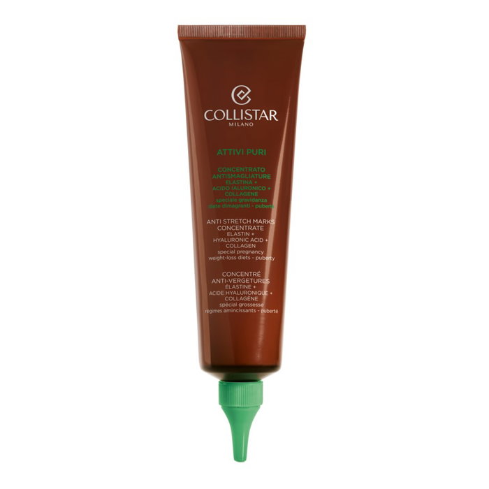 Collistar ATTIVI PURI concentré anti-vergetures élastine, acide hyaluronique et collagène 150 ml Collistar ATTIVI PURI concentré anti-vergetures élastine, acide hyaluronique et collagène 150 ml