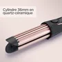 Babyliss C112E Curl Styler Luxe Fer à boucler céramique noir et or rose