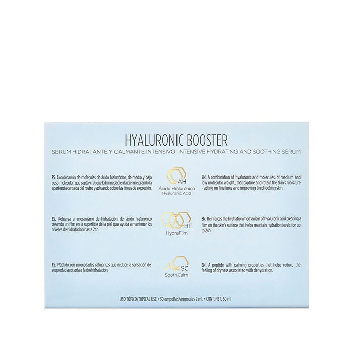 ISDIN ISDINCEUTICS Hyaluronic Booster Sérum Ampoules Acide Hyaluronique Hydratant 10 x 2 ml
