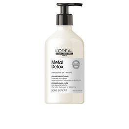 L'Oréal Professionnel Paris Après-shampooing professionnel METAL DETOX 500 ml pour cheveux colorés et décolorés