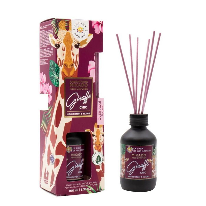 La Casa de los Aromas Giraffe Chic Pêche & Ylang Ylang (100 ml) La Casa de los Aromas Giraffe Chic Pêche & Ylang Ylang (100 ml)