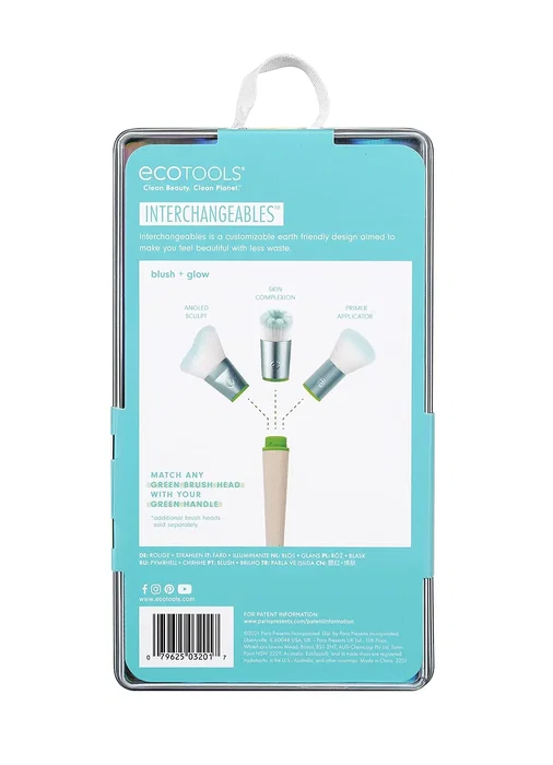 Ecotools Interchangables Blush + Glow Coffret 5 pz
