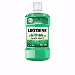 Listerine Bain de Bouche Zéro % pour Gencives Gonflées 500 ml - Fortifie et Protège les Dents