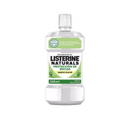 Listerine Bain de Bouche NATURALS pour Gencives Gonflées, 500 ml